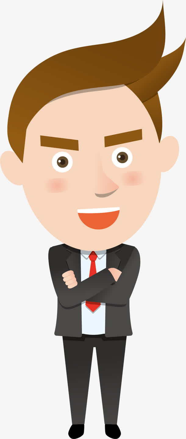 得意的员工免抠素材免费下载_觅元素51yuansu.com