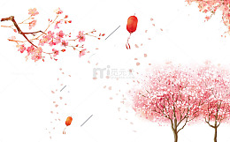 免扣桃花林