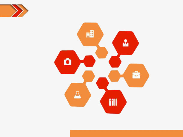 橙色主题ppt模板素材免费下载_觅元素