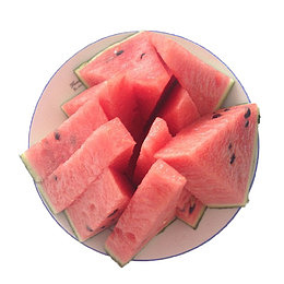 西瓜切块果盘