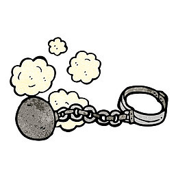 手绘手铐手镣
