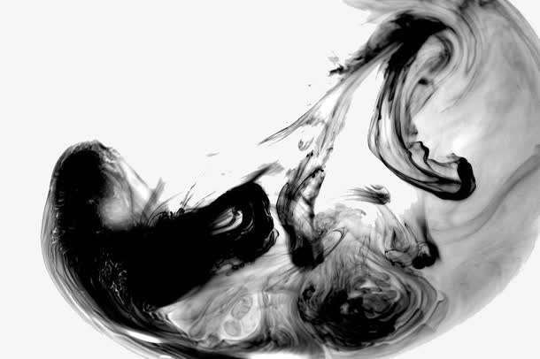 水墨创意抽象画