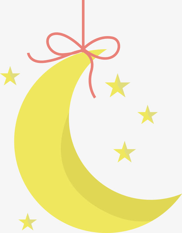 矢量月亮素材免费下载_觅元素