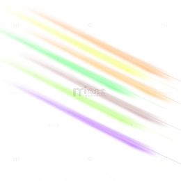 七彩梦幻特效透明png