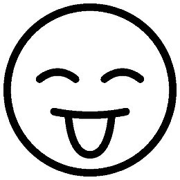 Messaging Tongue Out Icon