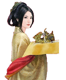 托盘里的凤冠