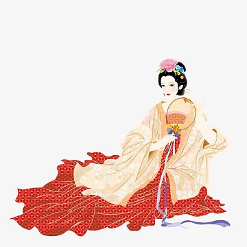 插画人物古装素材_插画人物古装图片元素-觅元素