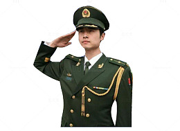 PNG中国军人的威风