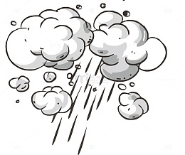 天空下雨了