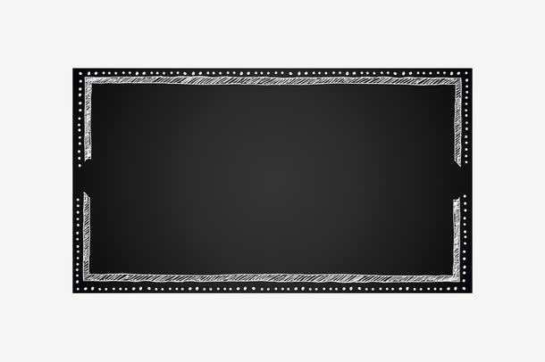 黑色小黑板素材