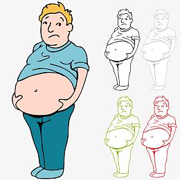 png蓝衣大肚子卡通男人pngpng卡通大肚腩男人pngpng卡通生气的老板