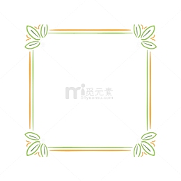 方形边框