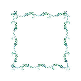树叶花纹边框