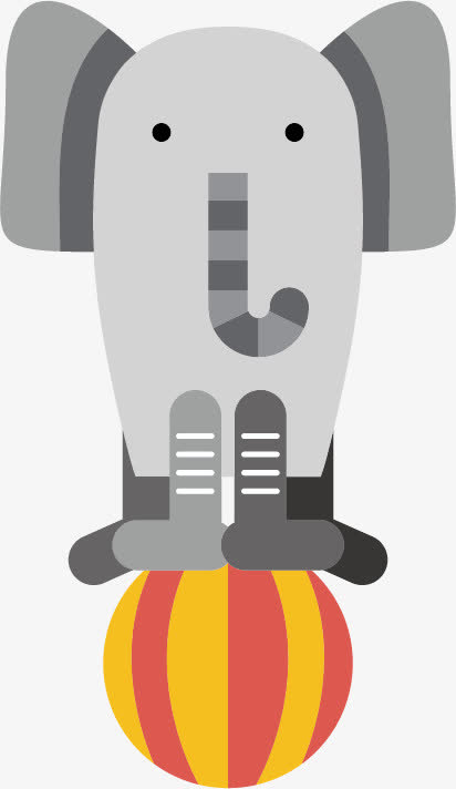 关键词 : 动物,大象,可爱的大象,踩气球的大象,杂技项目[声明] 觅元素