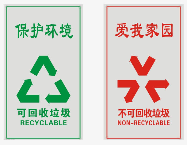 垃圾桶标志