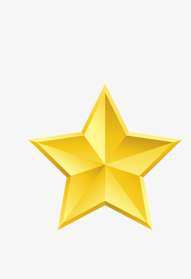 金色五角星