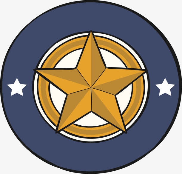 五角星徽章