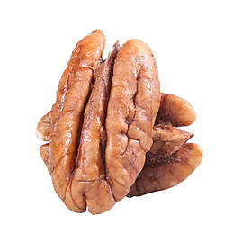 实物碧根果仁展示