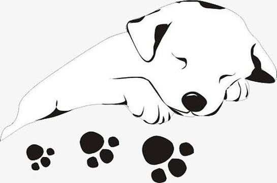 可爱 单一的小狗脚印png沙漠唯美h5背景jpg黑色鞋底印记素材png绿色