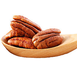 实物碧根果仁展示