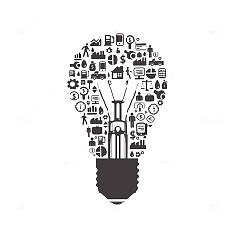 智慧的灯泡