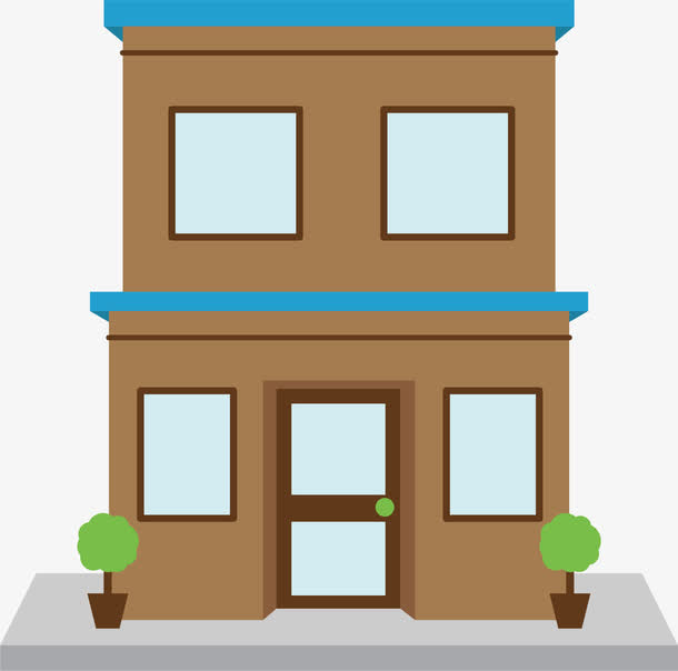 卡通房子素材免费下载_觅元素