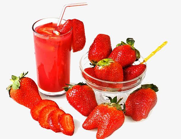 草莓水果汁