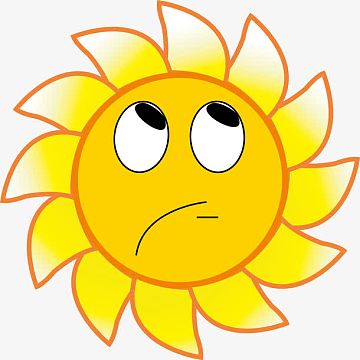 傲慢的太阳表情图png人物联络卡通插画aipng