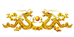 双龙戏珠素材