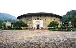中国特色客家风格建筑PNG