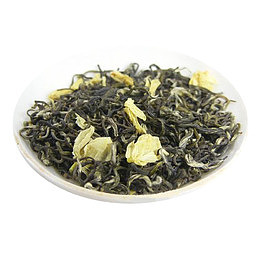 产品实物茉莉花竹叶青茶叶