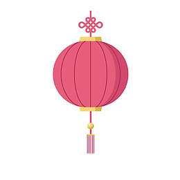 粉色灯笼