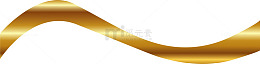 金色闪亮曲线