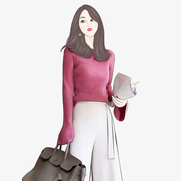 美丽女郎素材免费下载_觅元素