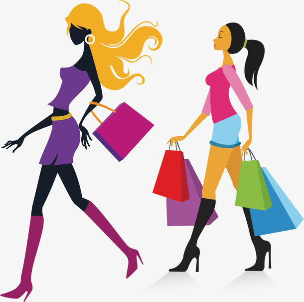 逛街的人素材免费下载_觅元素