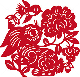 红色剪纸