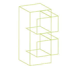 四维空间字母简图B