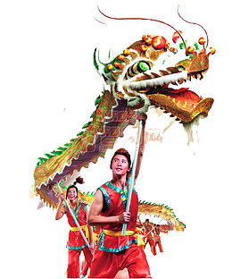金龙喷水
