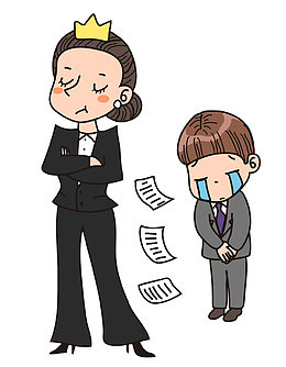 强势女领导吵下层人员