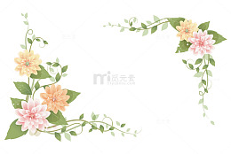 好看的花边矢量