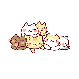 卡通小猫