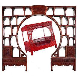 中国风月洞门装修