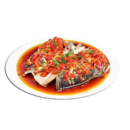 产品实物剁椒鱼头