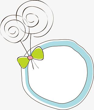 手绘卡通照片框