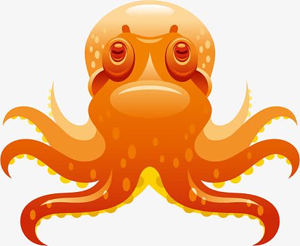 帮助您进行卡通章鱼作品创意设计,下载更多卡通章鱼风格的图片,免抠