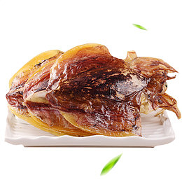 干墨鱼三个