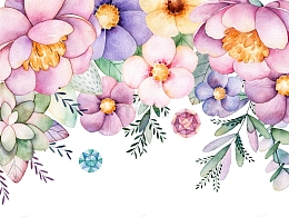 花卉边框