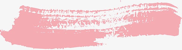 粉色笔刷矢量素材图
