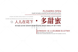 个性冬季文案排版设计