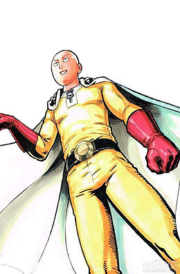 表情呆滞的一拳超人